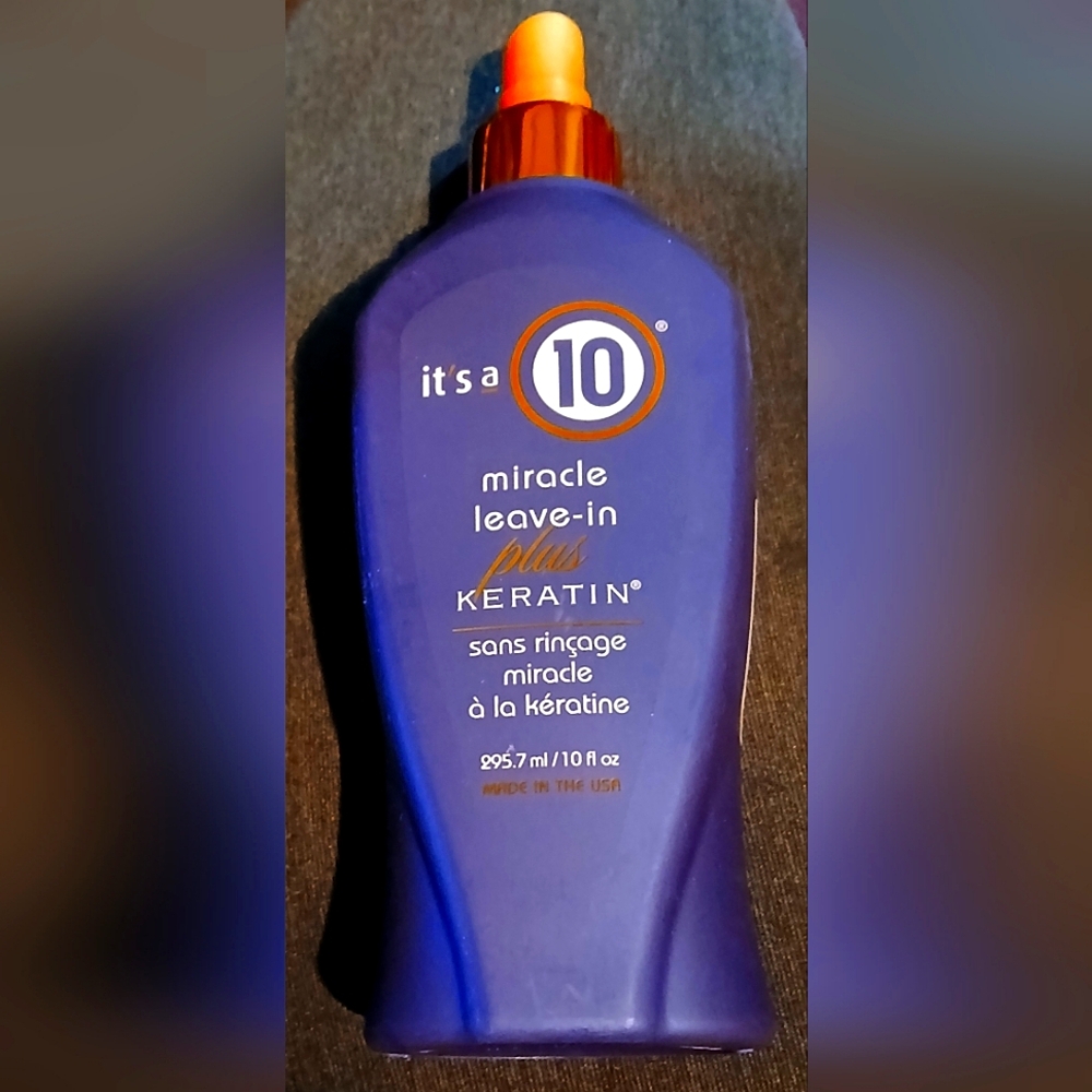 It's a 10 miracle leave in Plus Keratin